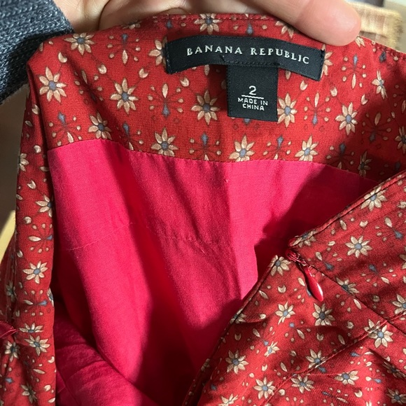 Banana Republic Strapless Midi Dress size 2 - Picture 4 of 4